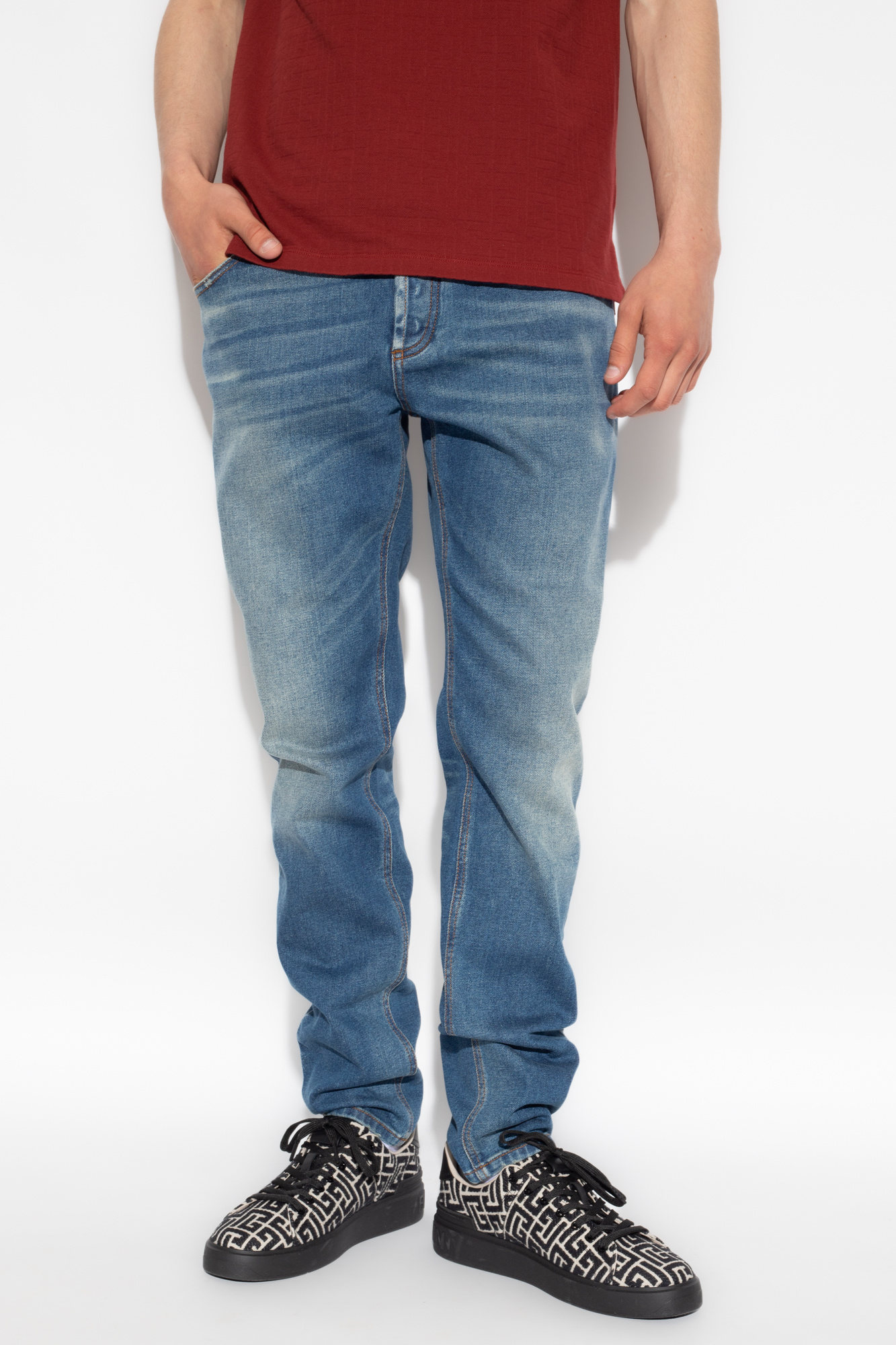 Balmain slim clearance fit jeans